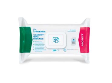Cleanisept® Wipes Forte maxi Desinfektionstücher 20 x 22 cm 1x100 Tücher 