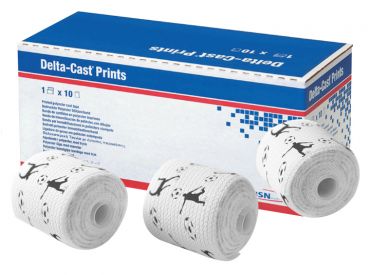 Delta-Cast® Prints Fußbälle 3,6 m x 5,0 cm, 1 x 10 Stück 1x10 Stück 