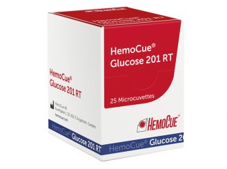 HemoCue® Glucose 201 RT Microcuvettes 4x25 Stück 