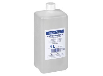 Aqua Dest - Laborwasser 1x1 Liter 