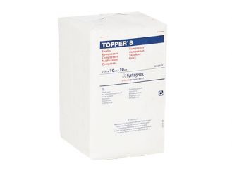 TOPPER 8-Kompressen 10 x 10 cm unsteril 1x100 Stück 