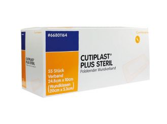 Cutiplast® Plus steril Wundverband 24,8 x 10 cm 1x55 Stück 