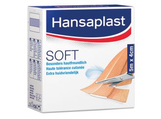Hansaplast® Soft Wundverband 5 m x 4 cm 1x1 Stück 