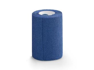 Peha-haft® Color Fixierbinde blau, 8 cm x 21 m, latexfrei, 1x1 Stück 