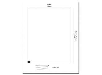 EKG-Papier Nihon Kohden Cardiofax 9010/9020, 110 x 140 mm 1x150 Stück 