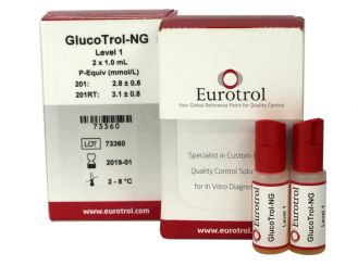 HemoCue GlucoTrol Level1 ~45mg/dl 2x1 ml 
