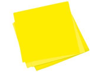 Vlies-Allzwecktuch gelb 38 x 40 cm 1x1 Stück 