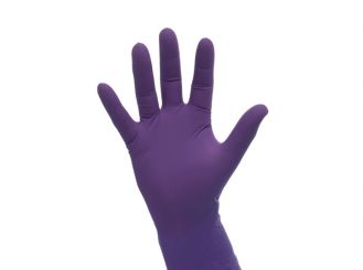 Reinraum-Handschuhe Indigo, steril, ISO 4, Nitril, 300 mm, Gr.6,0/6,5 10x2 Stück 