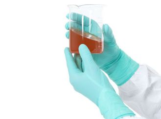 Bioclean FUSION Polychloropren-Handschuhe, grün, steril, Gr.7-7,5 200x2 Stück 