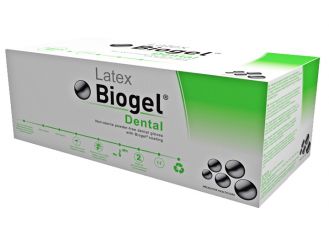 Latex-Handschuhe Biogel Dental, pf., Gr. 7,5 1x50 Stück 