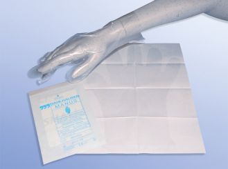 Copolymer Folien-Handschuhe, steril, einzeln verpackt, Gr. M 1x100 Stück 