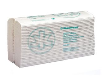 SCOTT®Natura Handtücher, 2-lg., weiß, 25 x 33 cm, 20 x 140 Blatt, 1x2800 Tücher 