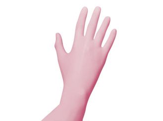 Nitril-Handschuhe pink pearl, Gr. XS 1x100 Stück 