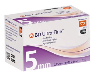 BD Ultra-Fine 31G 0,25 x 5 mm 1x105  