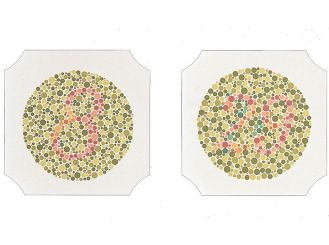 Farbtafeln nach Ishihara, Buch mit 24 Tafeln 1x1 Stück 