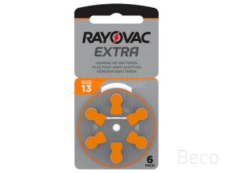 Rayovac Nr.13 Hörgerätebatterien Extra Advanced 1x6 Stück 