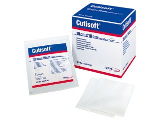 Cutisoft® Vlieskompressen 10 x 10 cm, unsteril 1x100 Stück 