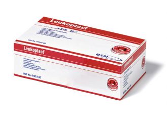 Leukoplast® Rollenpflaster 5 m x 1,25 cm hautfarben ohne Schutzring 1x24 Rollen 