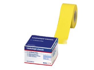 Leukotape® 10m x 3,75 cm gelb lose 1x12 Rollen 