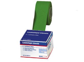 Leukotape® 10m x 3,75 cm, grün, lose, 1x12 Rollen 