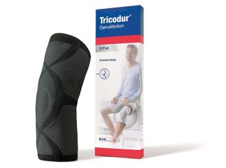 Tricodur® GenuMotion Kniebandage, anthrazit , Größe 4 / L 1x1 Stück 